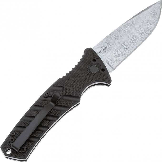 Складной нож Plus Strike Damascus сталь дамаск, рукоять алюминий в интернет-магазине art-steel.ru, фото