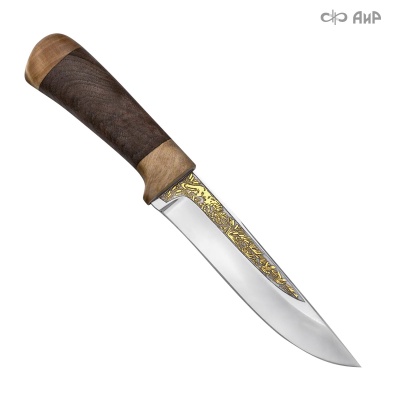 Универсальный нож Лиса подарочный, сталь ЭИ-107, рукоять кап в интернет-магазине art-steel.ru Универсальный нож Лиса подарочный, сталь ЭИ-107, рукоять кап в интернет-магазине art-steel.ru, фото