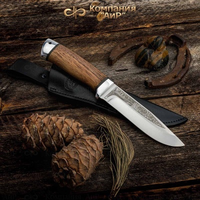 Универсальный нож Турист, сталь 95х18, рукоять наборное дерево в интернет-магазине art-steel.ru Универсальный нож Турист, сталь 95х18, рукоять наборное дерево в интернет-магазине art-steel.ru, фото