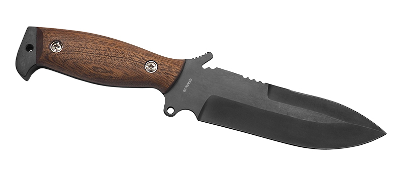 Универсальный нож Спецназ-М с кожаным чехлом, сталь У8, рукоять сапелли в интернет-магазине art-steel.ru Универсальный нож Спецназ-М с кожаным чехлом, сталь У8, рукоять сапелли в интернет-магазине art-steel.ru, фото