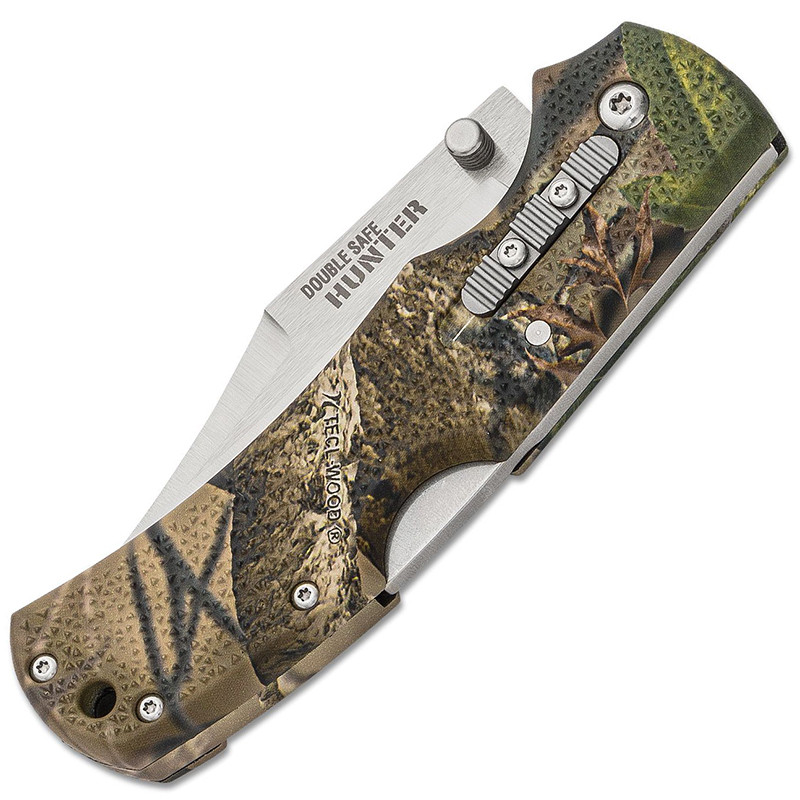 Складной нож Double Safe Hunter сталь 8Cr13MoV, рукоять стеклонаполненный нейлон в интернет-магазине art-steel.ru, фото