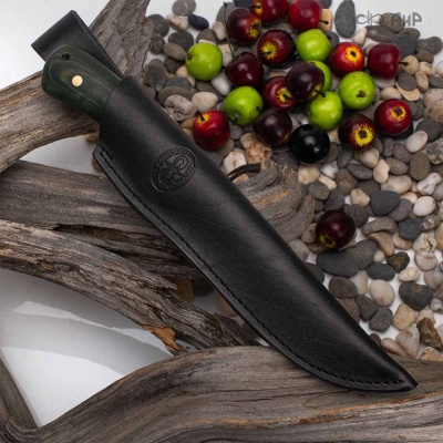 Универсальный нож Лиса ЦМ, сталь 95х18, рукоять микарта в интернет-магазине art-steel.ru Универсальный нож Лиса ЦМ, сталь 95х18, рукоять микарта в интернет-магазине art-steel.ru, фото