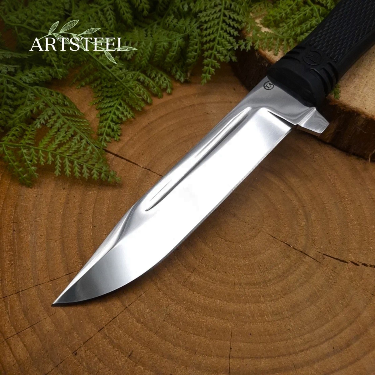 Нож Сержант из стали 95Х18, рукоять резина в интернет-магазине art-steel.ru, фото