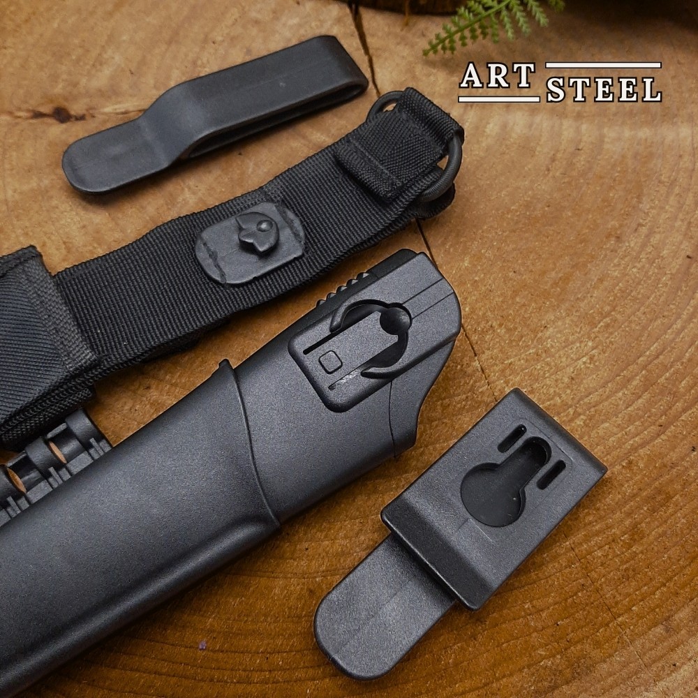 Нож Лесник 1 из стали AUS-8, рукоять эластрон в интернет-магазине art-steel.ru, фото