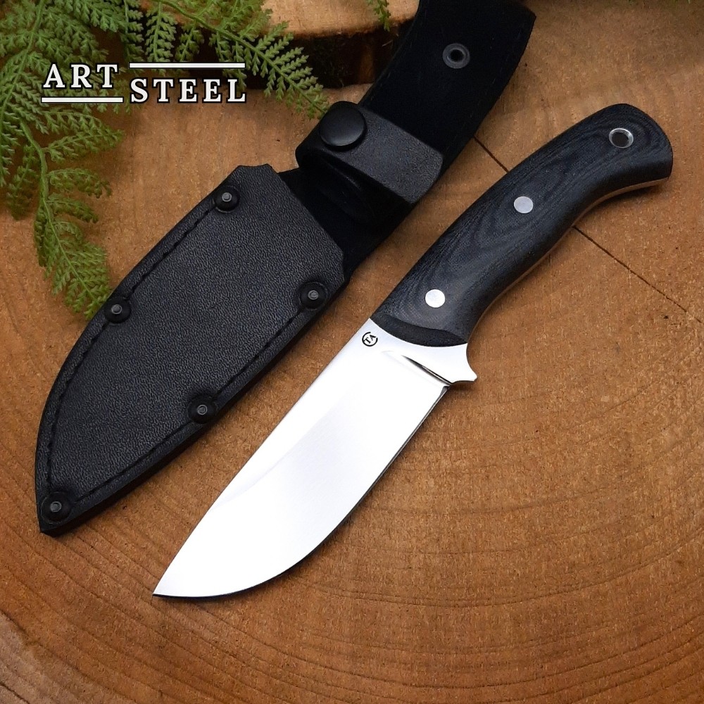 Нож Сибирь-2 из стали 95Х18, рукоять микарта в интернет-магазине art-steel.ru, фото