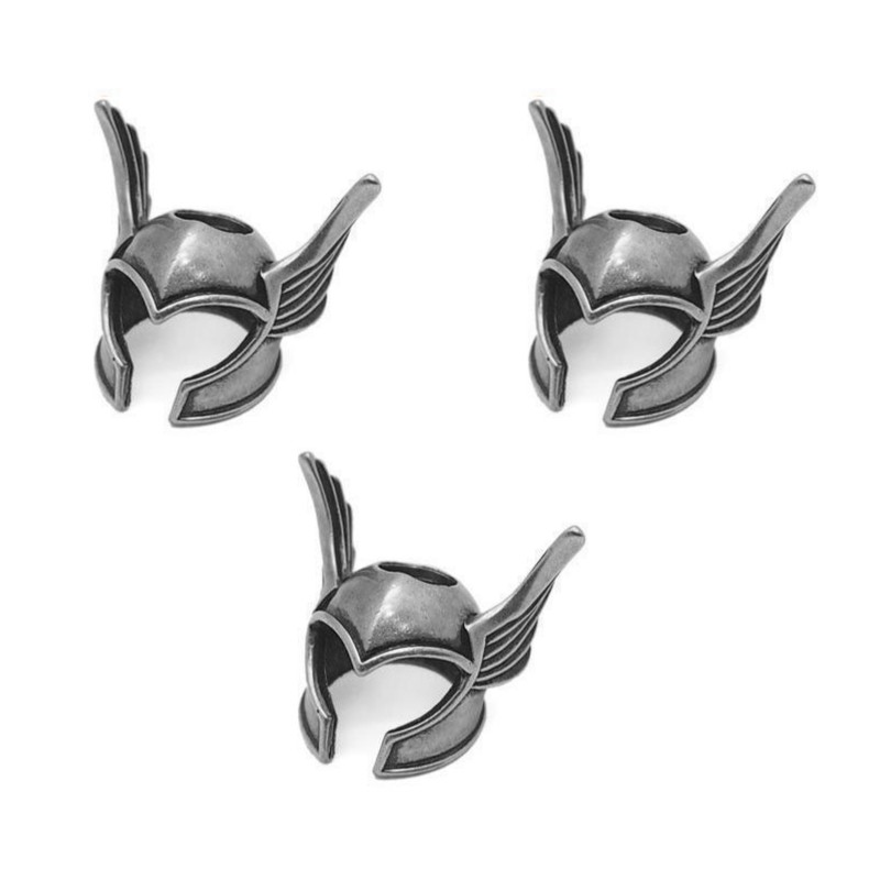 Бусина для темляка "Крылатый шлем" (набор 3 шт.) в интернет-магазине art-steel.ru Бусина для темляка "Крылатый шлем" (набор 3 шт.) в интернет-магазине art-steel.ru, фото