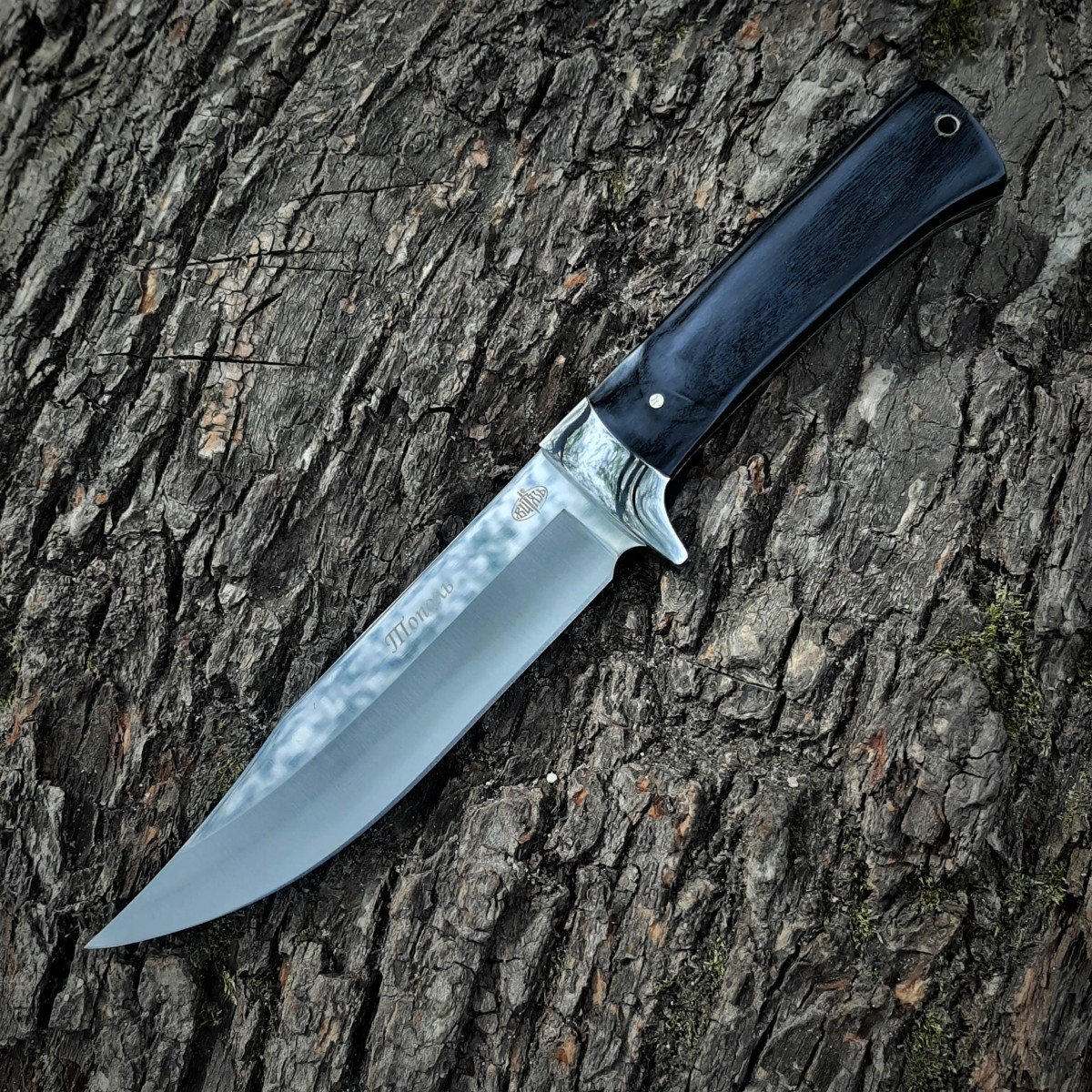 Туристический нож Тополь, сталь 40Х13, рукоять бакелит, металл в интернет-магазине art-steel.ru, фото