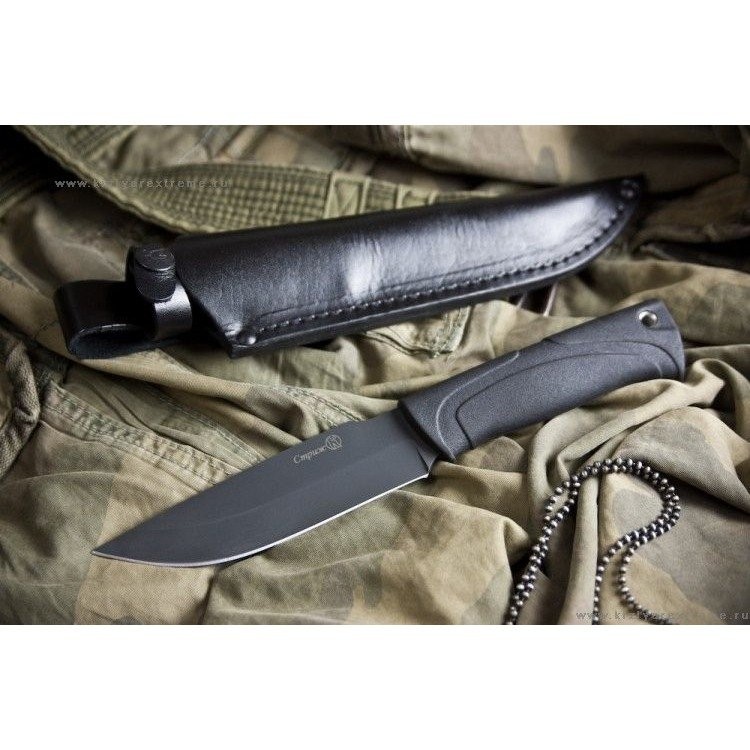 Охотничий нож Стриж, сталь AUS8, рукоять эластрон в интернет-магазине art-steel.ru, фото