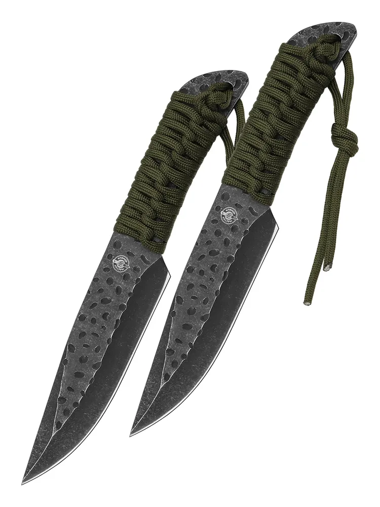 Набор 2 универсальных ножей Мастер Клинок, сталь 420, рукоять паракорд в интернет-магазине art-steel.ru Набор 2 универсальных ножей Мастер Клинок, сталь 420, рукоять паракорд в интернет-магазине art-steel.ru, фото