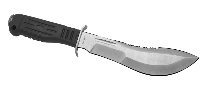 Универсальный мачете Витязь с кожаным чехлом, сталь AUS8, рукоять эластрон в интернет-магазине art-steel.ru Универсальный мачете Витязь с кожаным чехлом, сталь AUS8, рукоять эластрон в интернет-магазине art-steel.ru, фото