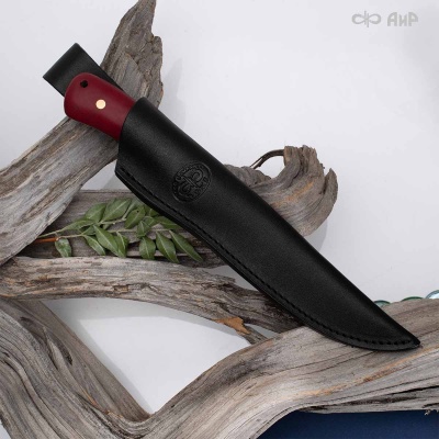 Универсальный нож Лиса ЦМ, сталь 95х18, рукоять микарта в интернет-магазине art-steel.ru Универсальный нож Лиса ЦМ, сталь 95х18, рукоять микарта в интернет-магазине art-steel.ru, фото