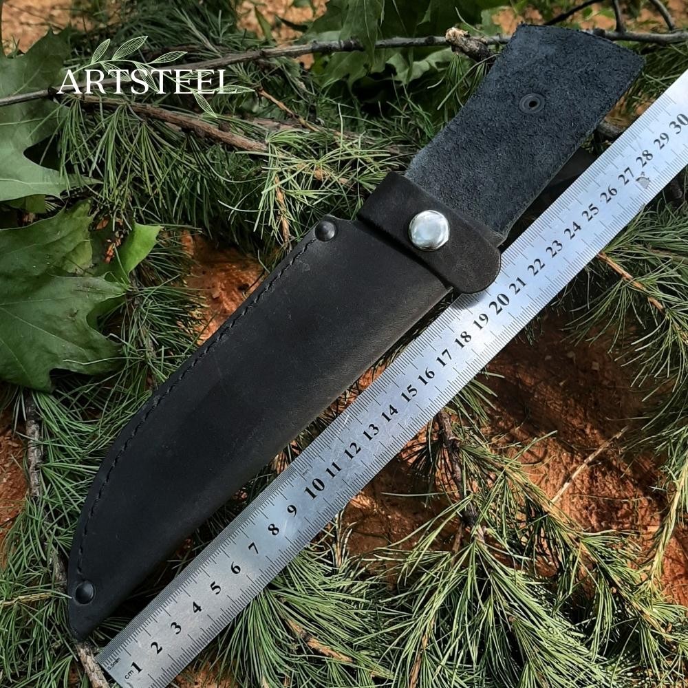 Чехол 18 из натуральной кожи для ножа в интернет-магазине art-steel.ru, фото