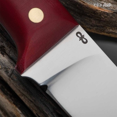 Универсальный нож Лиса ЦМ, сталь 95х18, рукоять микарта в интернет-магазине art-steel.ru Универсальный нож Лиса ЦМ, сталь 95х18, рукоять микарта в интернет-магазине art-steel.ru, фото