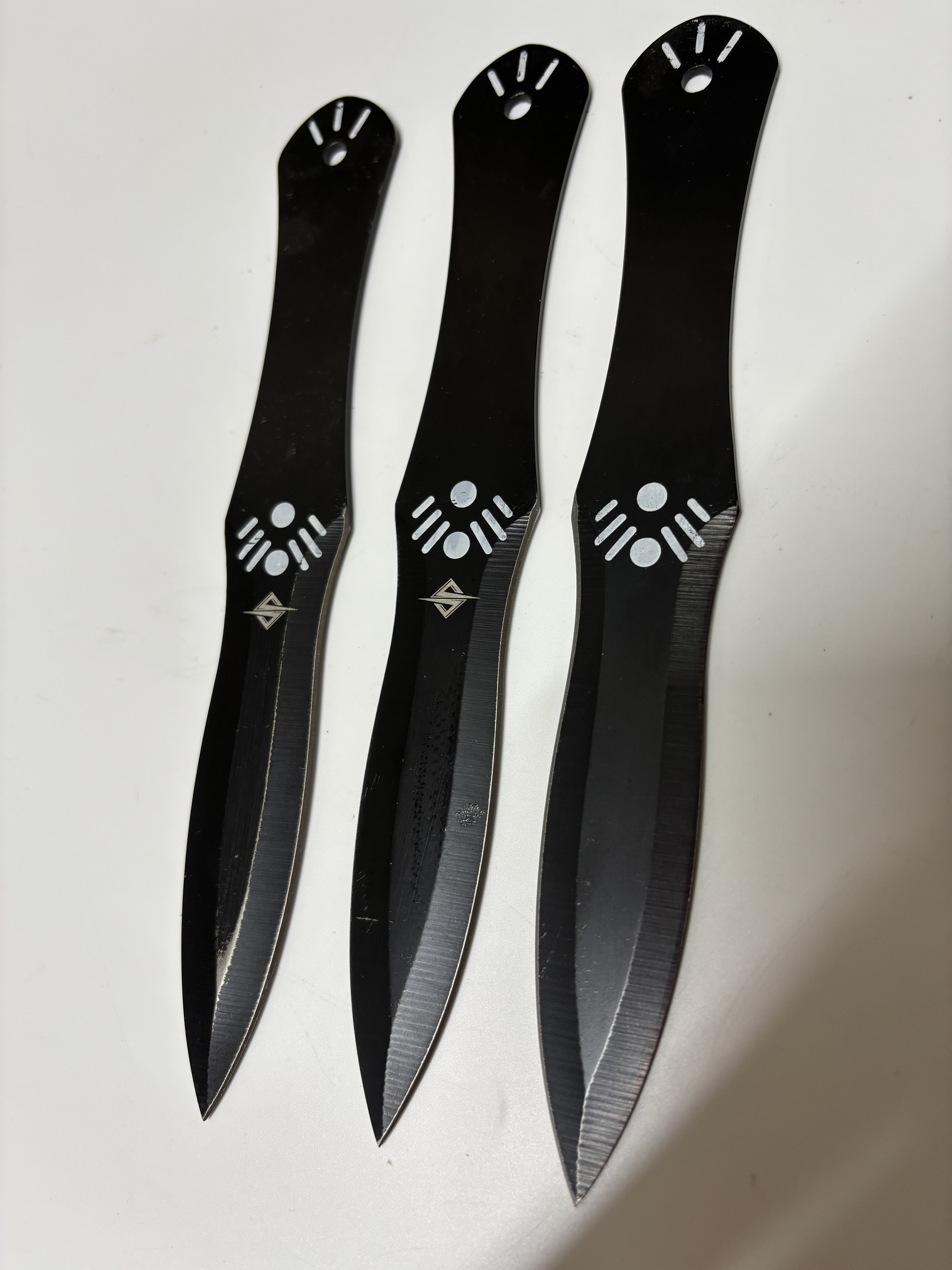 Набор метательных ножей Shadowstep (3 шт.), сталь 40х13, рукоять сталь (уценка) в интернет-магазине art-steel.ru, фото