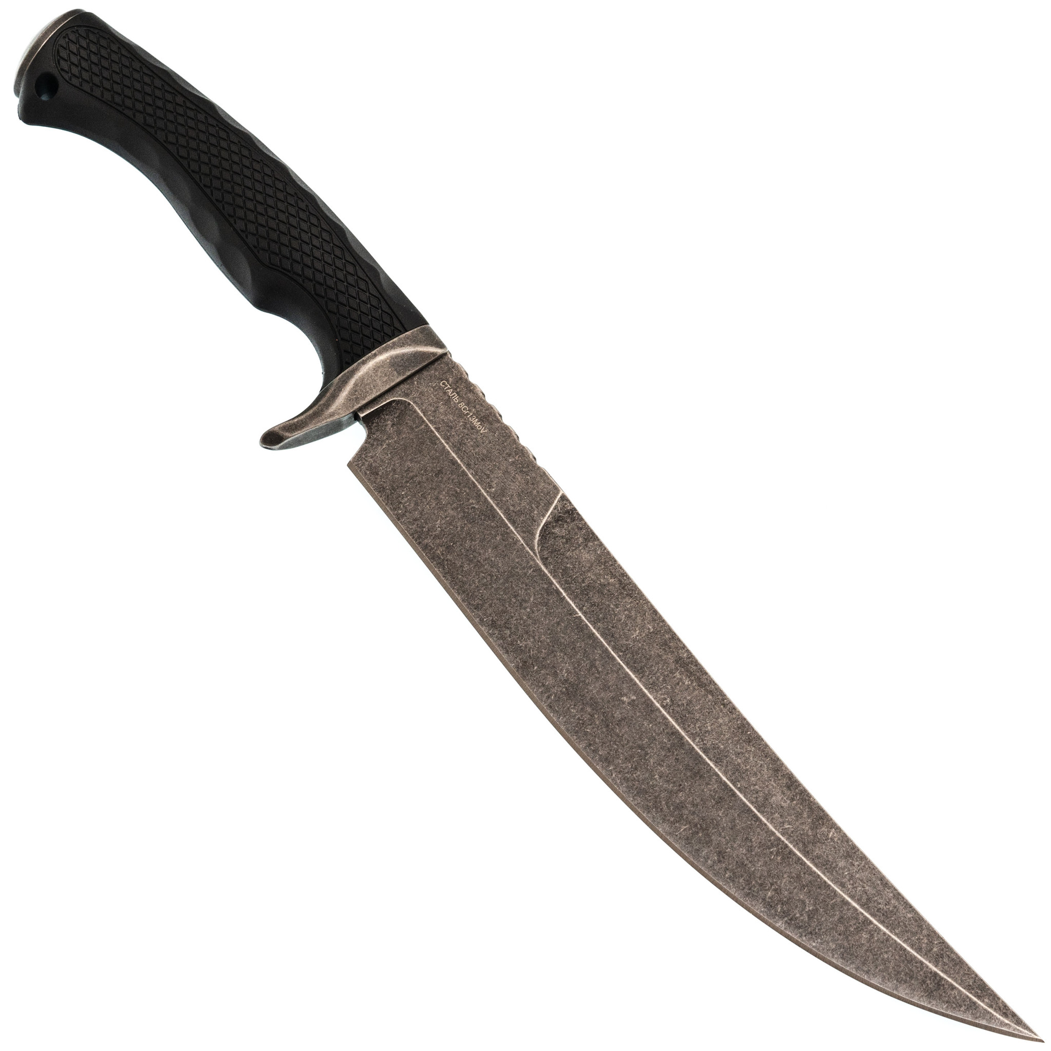 Универсальный хозяйственно-бытовой нож Князь, сталь 8Сr13Mov, рукоять резинопластик в интернет-магазине art-steel.ru Универсальный хозяйственно-бытовой нож Князь, сталь 8Сr13Mov, рукоять резинопластик в интернет-магазине art-steel.ru, фото