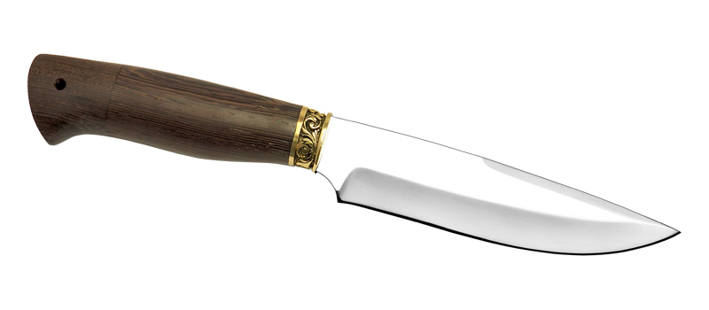 Универсальный разделочный нож Ворсма, сталь 95х18, рукоять дерево в интернет-магазине art-steel.ru, фото