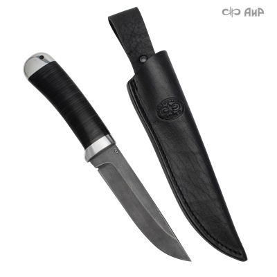 Универсальный нож Лиса, сталь ZD 0803, рукоять кожа в интернет-магазине art-steel.ru, фото