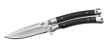 Универсальный складной нож-бабочка Витязь, сталь 9Cr18MoV, рукоять дерево в интернет-магазине art-steel.ru Универсальный складной нож-бабочка Витязь, сталь 9Cr18MoV, рукоять дерево в интернет-магазине art-steel.ru, фото