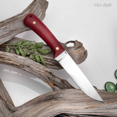 Универсальный нож Лиса ЦМ, сталь 95х18, рукоять микарта в интернет-магазине art-steel.ru Универсальный нож Лиса ЦМ, сталь 95х18, рукоять микарта в интернет-магазине art-steel.ru, фото