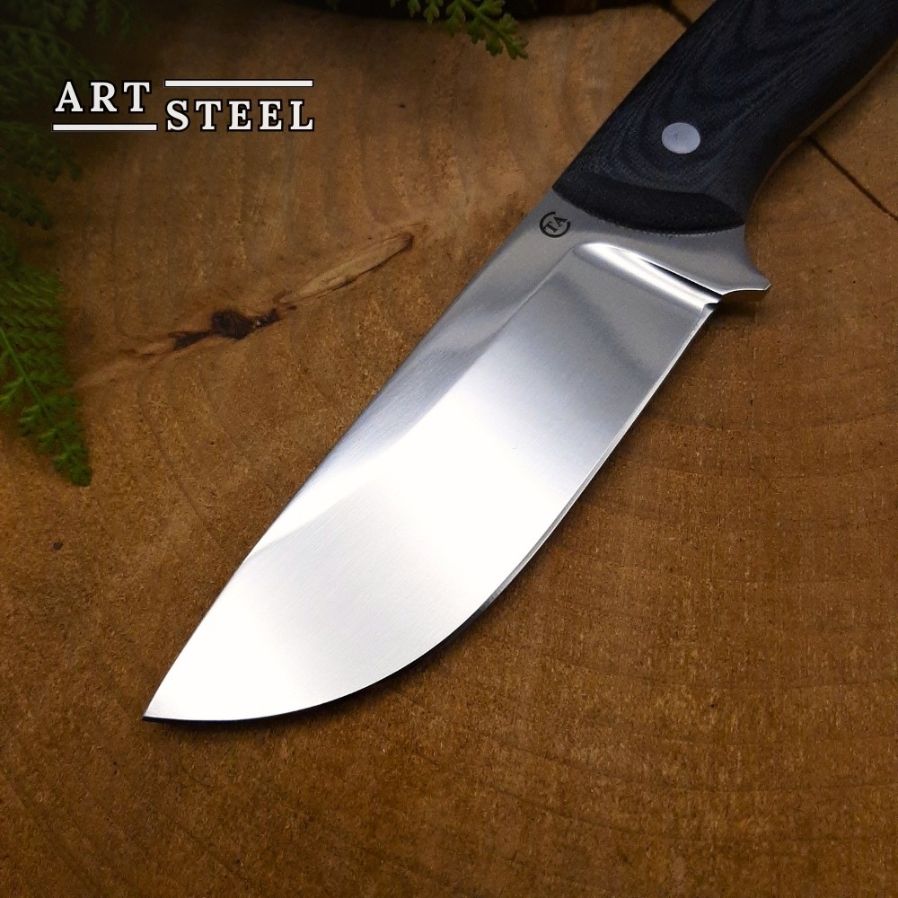 Нож Сибирь-2 из стали 95Х18, рукоять микарта в интернет-магазине art-steel.ru, фото