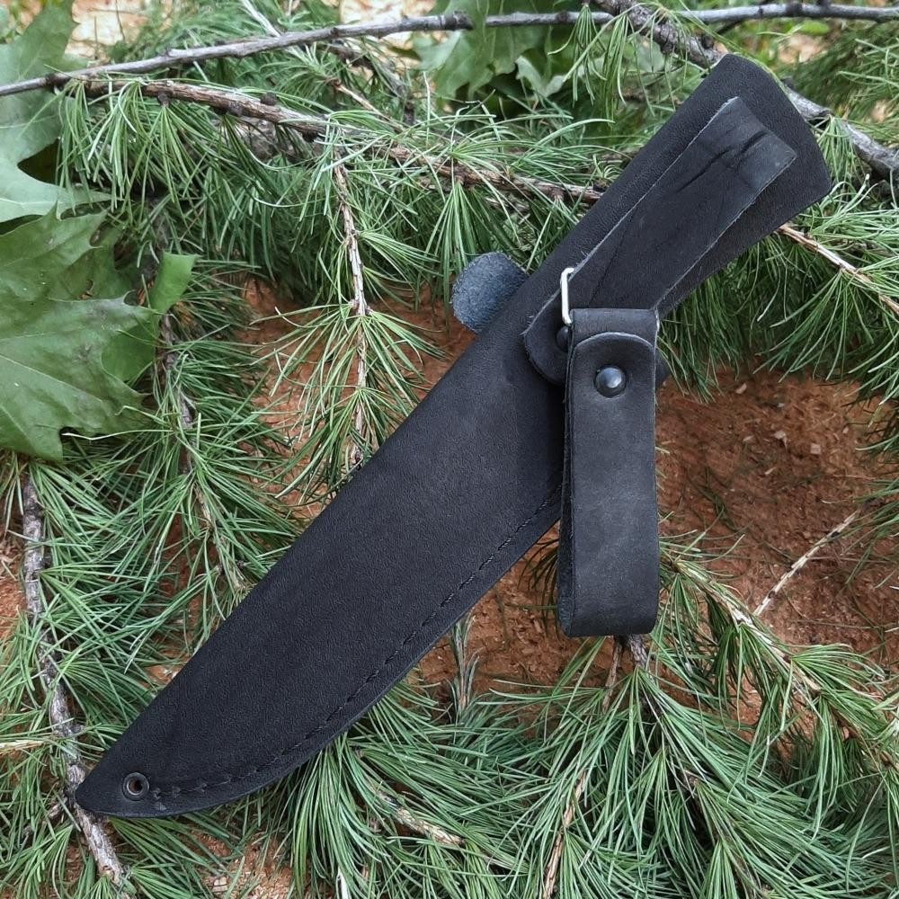 Чехол 16 из натуральной кожи для ножа в интернет-магазине art-steel.ru, фото