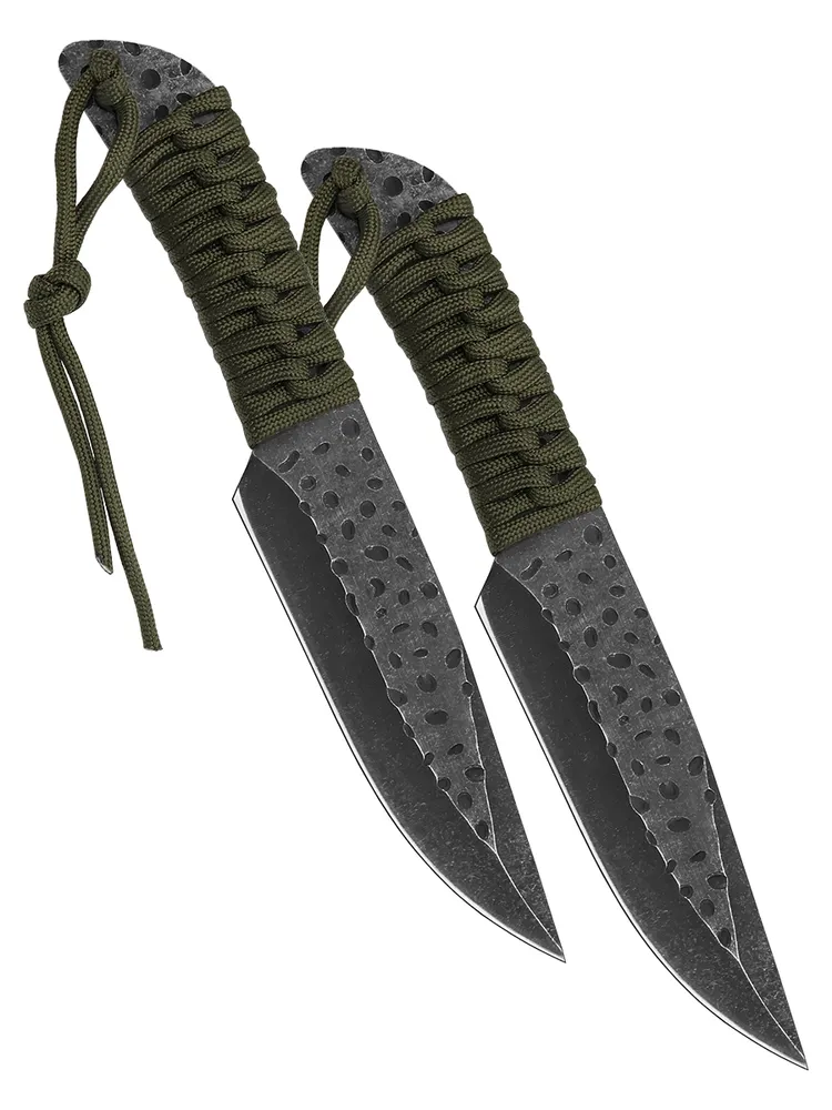 Набор 2 универсальных ножей Мастер Клинок, сталь 420, рукоять паракорд в интернет-магазине art-steel.ru Набор 2 универсальных ножей Мастер Клинок, сталь 420, рукоять паракорд в интернет-магазине art-steel.ru, фото