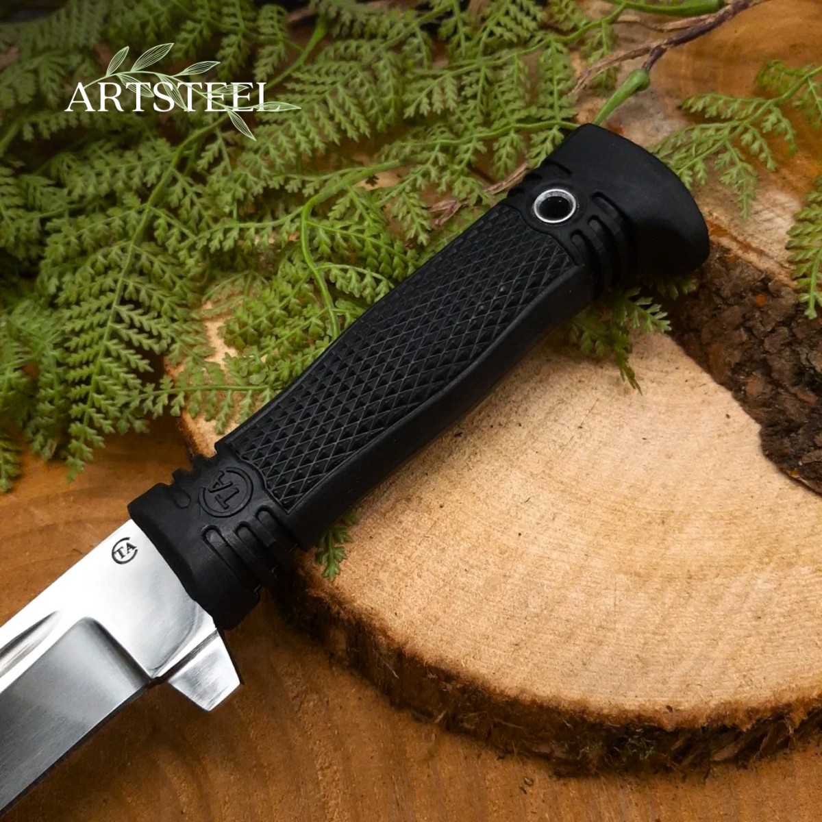 Нож Сержант из стали 95Х18, рукоять резина в интернет-магазине art-steel.ru, фото