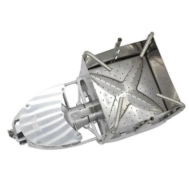 Походная печка щепочница с наддувом, мангал с электровентилятором в интернет-магазине art-steel.ru, фото