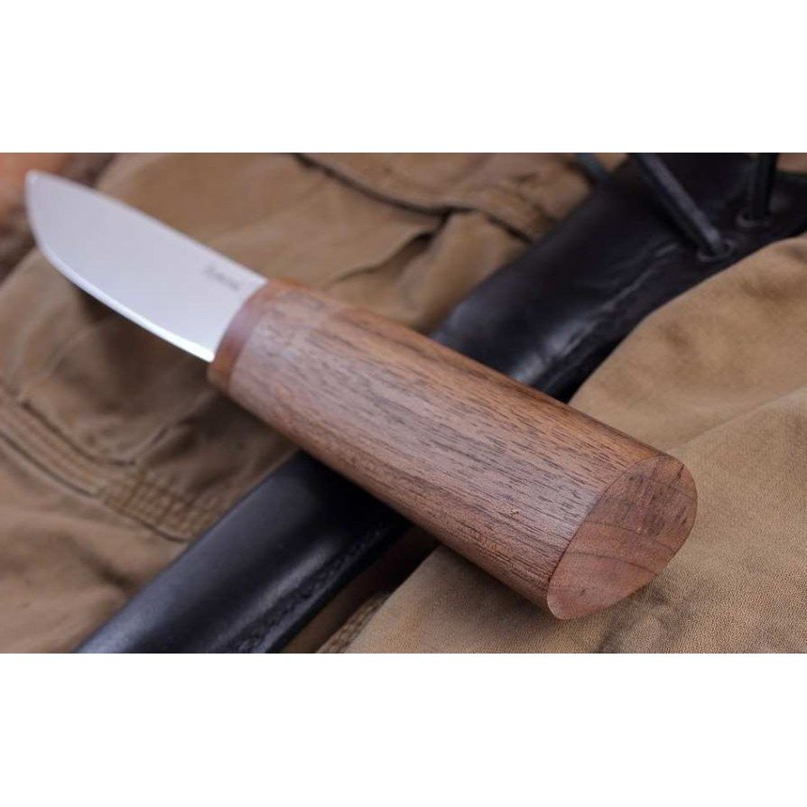 Туристический нож Якутский, сталь AUS8, рукоять дерево в интернет-магазине art-steel.ru, фото