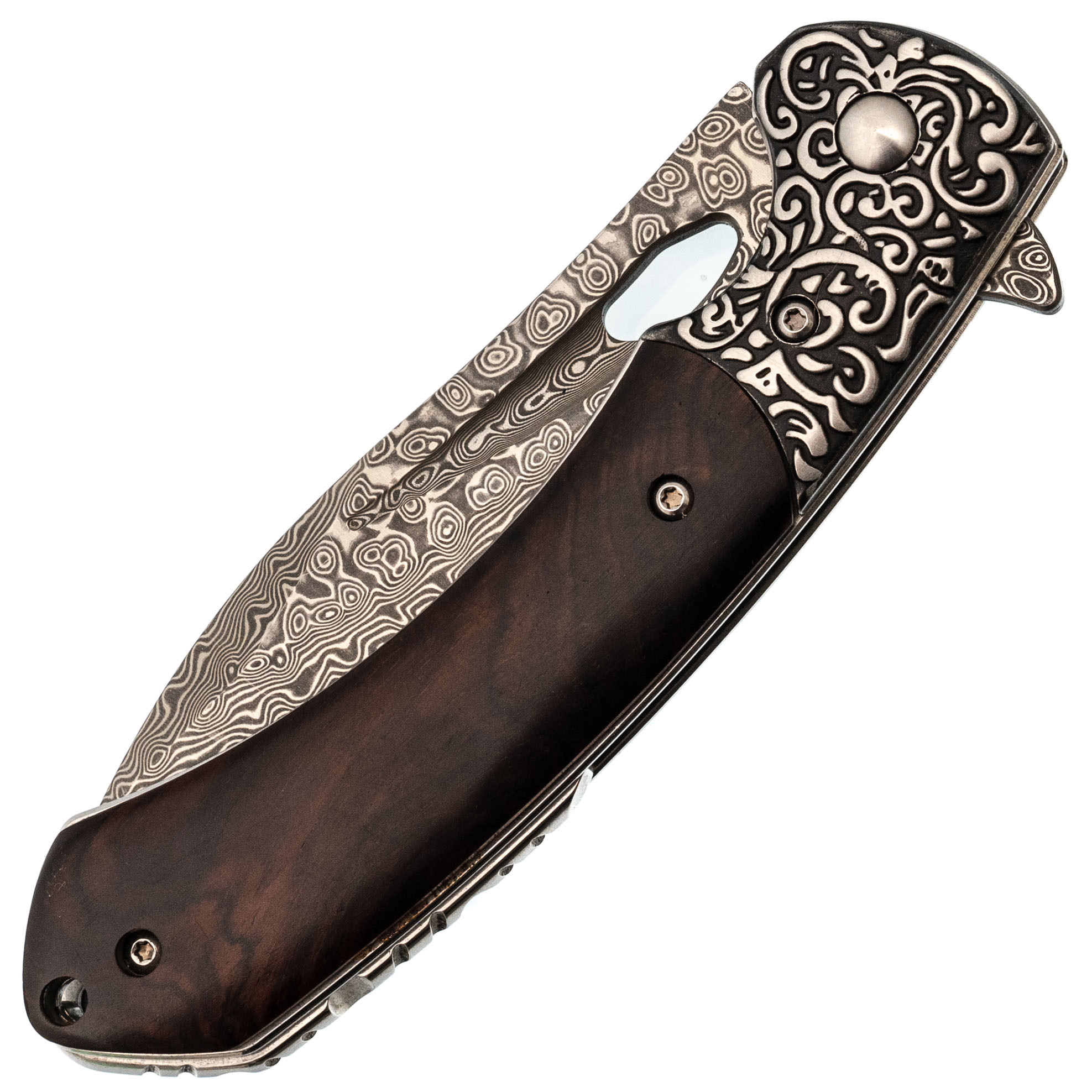 Универсальный складной нож Витязь, сталь Дамаск, рукоять дерево в интернет-магазине art-steel.ru Универсальный складной нож Витязь, сталь Дамаск, рукоять дерево в интернет-магазине art-steel.ru, фото