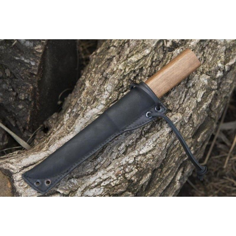 Туристический нож Якутский, сталь AUS8, рукоять дерево в интернет-магазине art-steel.ru, фото