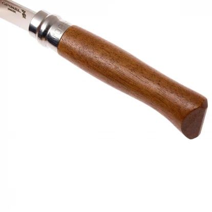 Нож Opinel №6, нержавеющая сталь, ореховая рукоять в картонной коробке в интернет-магазине art-steel.ru, фото