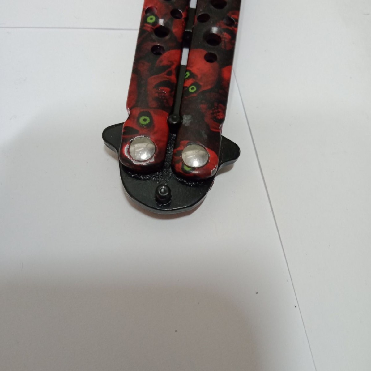 Нож бабочка тренировочный Закат в интернет-магазине art-steel.ru, фото