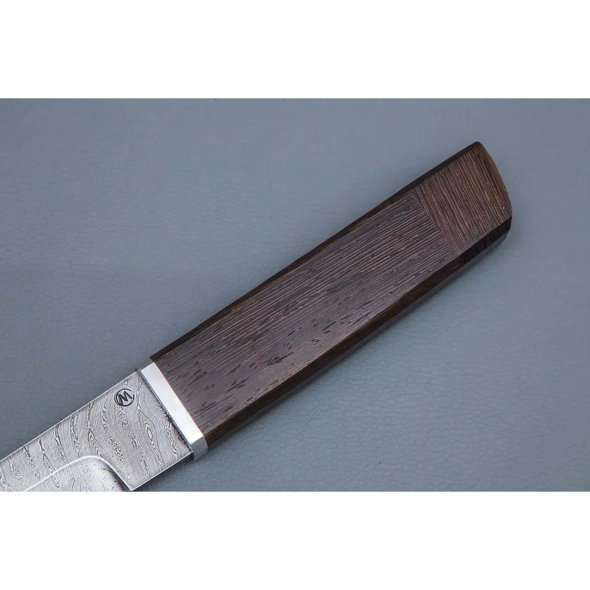 Нож Танто из дамасской стали, рукоять венге в интернет-магазине art-steel.ru, фото