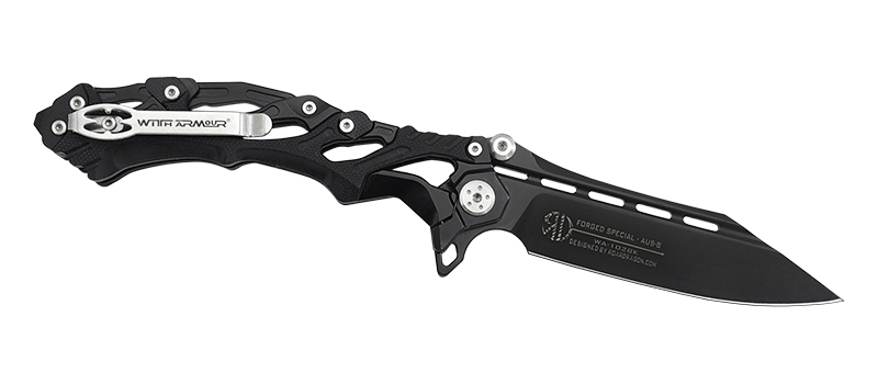 Универсальный складной нож With Armour, сталь AUS8, рукоять 7075 hard aluminium в интернет-магазине art-steel.ru Универсальный складной нож With Armour, сталь AUS8, рукоять 7075 hard aluminium в интернет-магазине art-steel.ru, фото