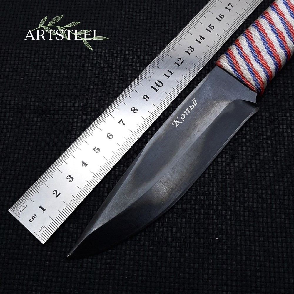 Метательный нож Копье, сталь У8, рукоять паракорд в интернет-магазине art-steel.ru, фото