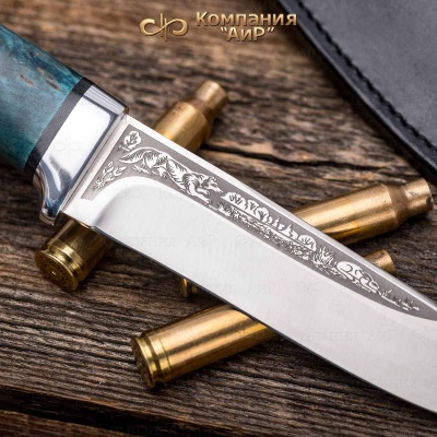 Универсальный нож Лиса, сталь 95х18, рукоять стабилизированная карельская береза в интернет-магазине art-steel.ru Универсальный нож Лиса, сталь 95х18, рукоять стабилизированная карельская береза в интернет-магазине art-steel.ru, фото