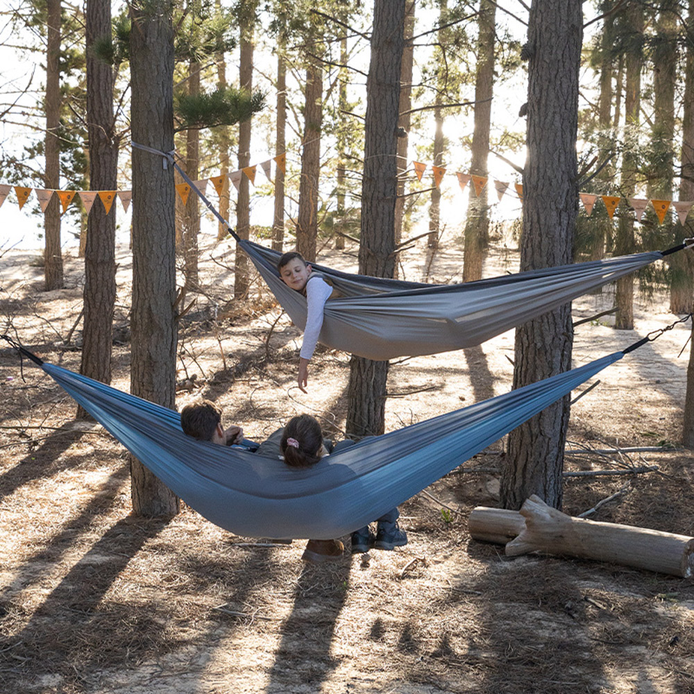 Гамак  2-местный Naturehike Ultralight NH21DC011 340T, синий в интернет-магазине art-steel.ru, фото