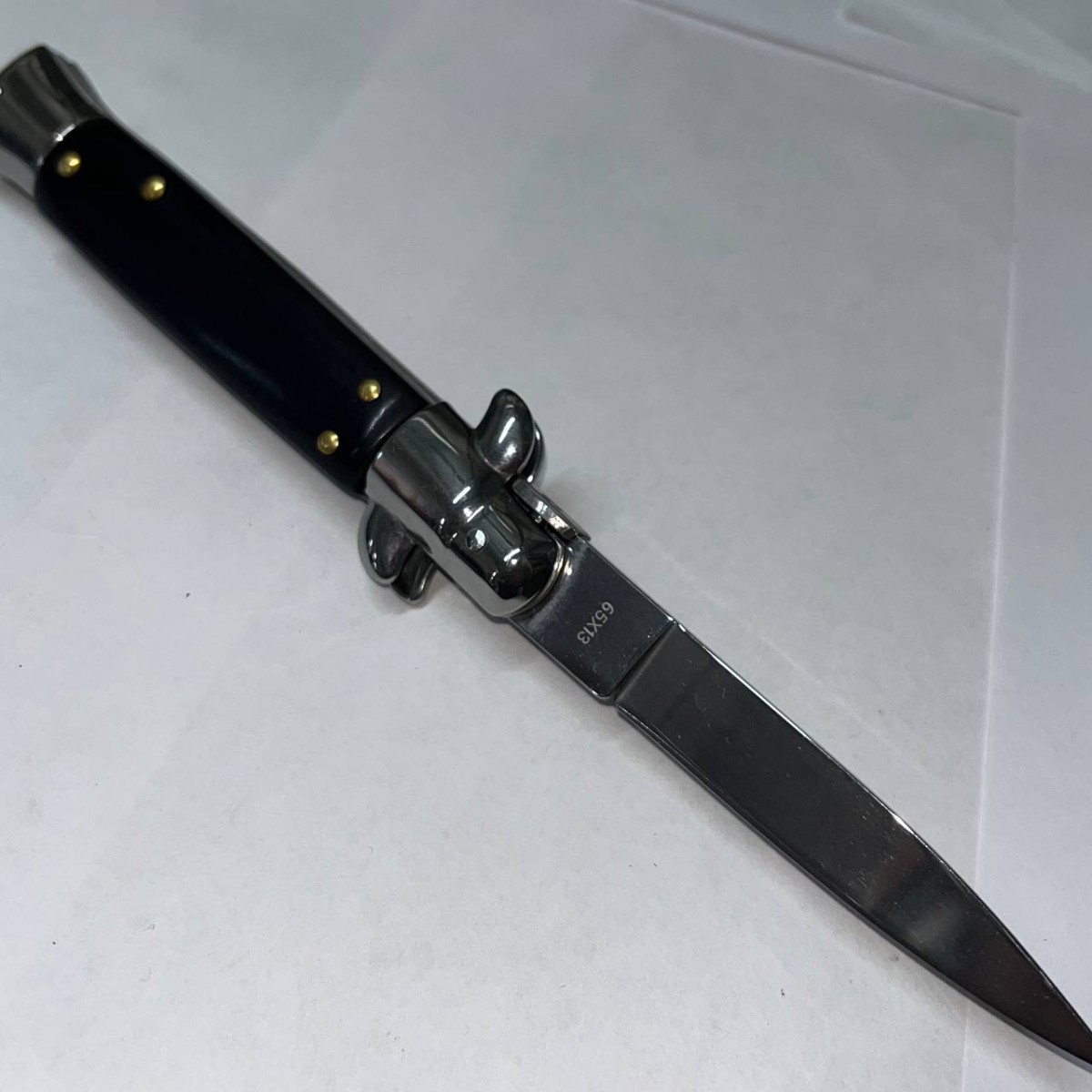 Автоматический складной нож Advisor, сталь 65Х13, рукоять пластик, сталь в интернет-магазине art-steel.ru Автоматический складной нож Advisor, сталь 65Х13, рукоять пластик, сталь в интернет-магазине art-steel.ru, фото