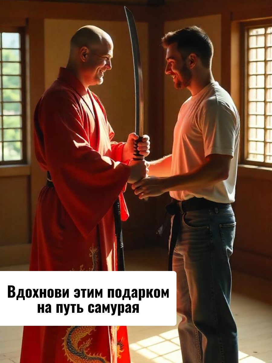 Катана сувенирная Ямато Вергилия, сталь 1045, длина лезвия 650 мм в интернет-магазине art-steel.ru, фото