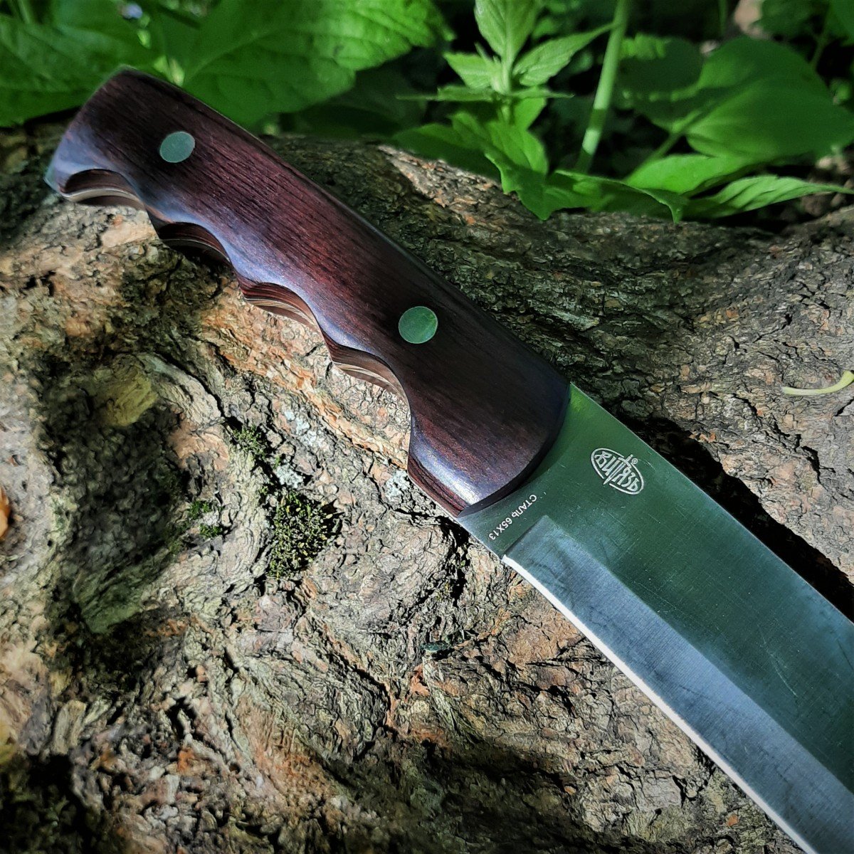 Охотничий нож Алтай, сталь 65Х13, рукоять дерево в интернет-магазине art-steel.ru, фото