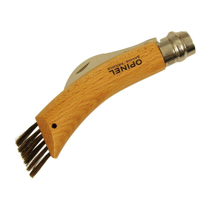 Нож грибника Opinel №8, нержавеющая сталь, рукоять бук, коробка в интернет-магазине art-steel.ru, фото