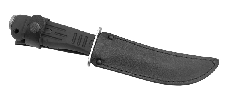 Универсальный нож Спецназ-4 с кожаным чехлом, сталь AUS8, рукоять эластрон в интернет-магазине art-steel.ru Универсальный нож Спецназ-4 с кожаным чехлом, сталь AUS8, рукоять эластрон в интернет-магазине art-steel.ru, фото