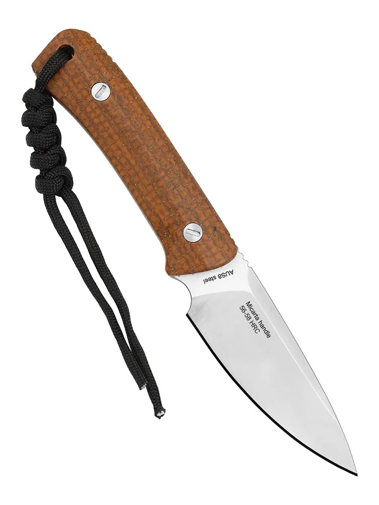 Универсальный нож хозяйственно-бытовой с чехлом VN Pro, сталь AUS8, рукоять микарта в интернет-магазине art-steel.ru Универсальный нож хозяйственно-бытовой с чехлом VN Pro, сталь AUS8, рукоять микарта в интернет-магазине art-steel.ru, фото