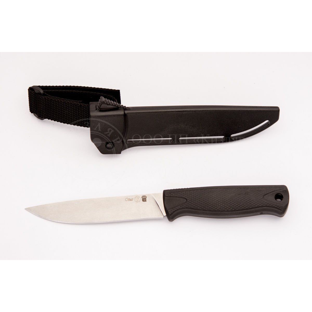 Туристический нож Otus (Отус), сталь AUS8, рукоять эластрон в интернет-магазине art-steel.ru, фото