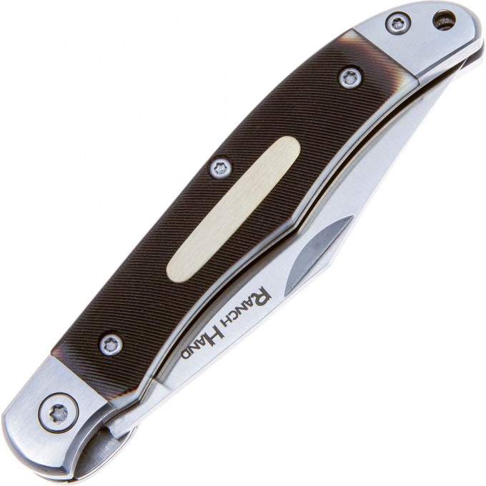 Складной нож Ranch Hand сталь SK-5, рукоять рог в интернет-магазине art-steel.ru, фото