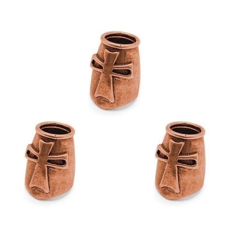 Бусина для темляка "Шлем крестоносца" (набор 3 шт.) в интернет-магазине art-steel.ru Бусина для темляка "Шлем крестоносца" (набор 3 шт.) в интернет-магазине art-steel.ru, фото