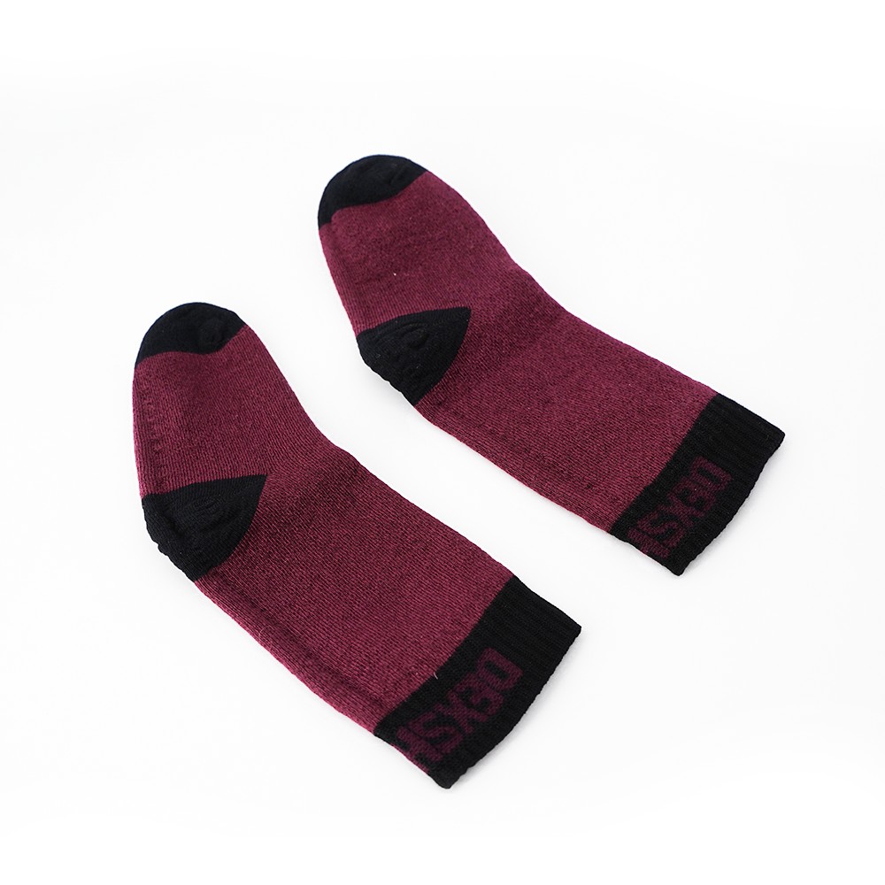 Водонепроницаемые носки детские DexShell Ultra Thin Children Socks M (18-20 см), бордовые в интернет-магазине art-steel.ru, фото