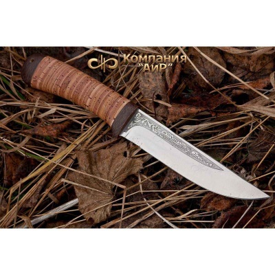 Универсальный нож Лиса, сталь 95х18, рукоять береста в интернет-магазине art-steel.ru Универсальный нож Лиса, сталь 95х18, рукоять береста в интернет-магазине art-steel.ru, фото