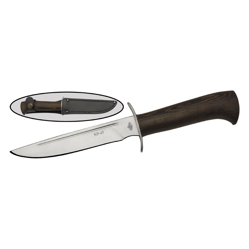 Нож туристический НР-45, сталь AUS8, рукоять венге в интернет-магазине art-steel.ru, фото